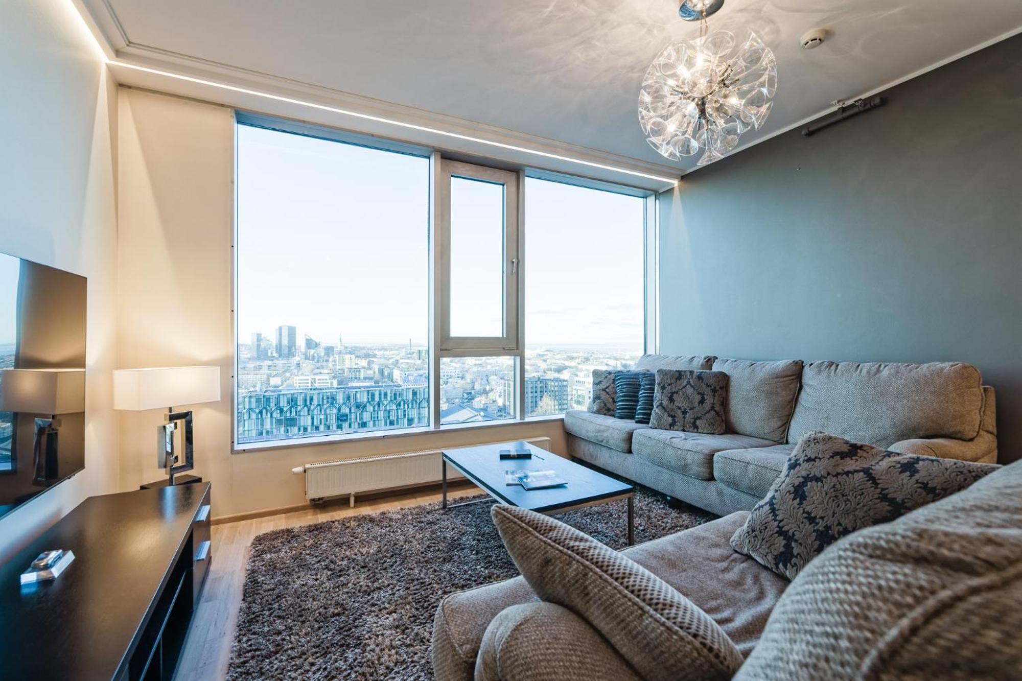 Fahle Building, Luxurious, Skyline View Flat Near Centre Apartment Tallinn Exterior photo